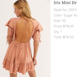 Free People Iris Mini Dress